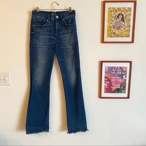 Express Barely Boot High rise Jeans